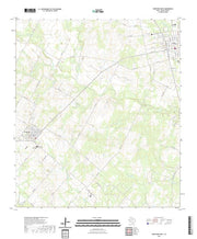 US Topo 7.5-minute map for Yorktown West TX