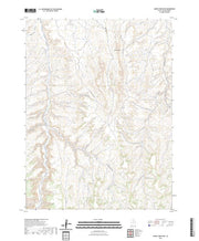 US Topo 7.5-minute map for Agency Draw NW UT