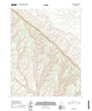 US Topo 7.5-minute map for Basin Canyon UT