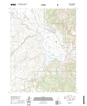 US Topo 7.5-minute map for Bicknell UT