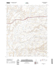 US Topo 7.5-minute map for Big Bend Draw UT