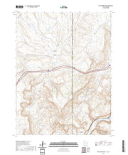 US Topo 7.5-minute map for Bitter Creek Well UTCO