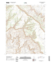 US Topo 7.5-minute map for Blackburn Canyon UT