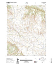 US Topo 7.5-minute map for Blair Basin UT