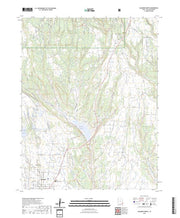 US Topo 7.5-minute map for Blanding North UT