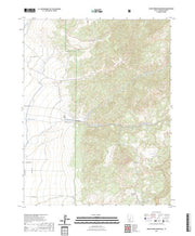 US Topo 7.5-minute map for Blind Spring Mountain UT