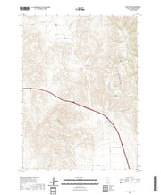 US Topo 7.5-minute map for Blind Springs UT