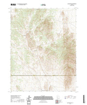 US Topo 7.5-minute map for Blue Mountain UT