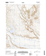 US Topo 7.5-minute map for Bluebell UT