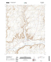 US Topo 7.5-minute map for Bluff UT