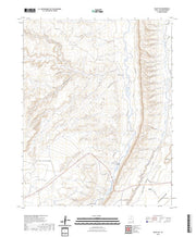 US Topo 7.5-minute map for Bluff SW UT