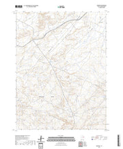 US Topo 7.5-minute map for Bonanza UT