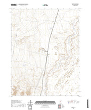 US Topo 7.5-minute map for Borden UT