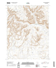 US Topo 7.5-minute map for Bottleneck Peak UT