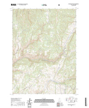 US Topo 7.5-minute map for Boulder Mountain UT