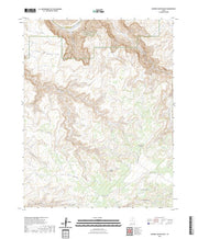 US Topo 7.5-minute map for Bowdie Canyon East UT