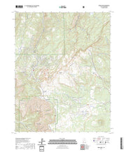 US Topo 7.5-minute map for Brian Head UT