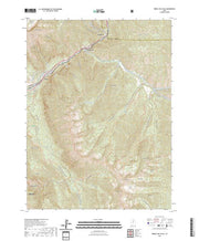 US Topo 7.5-minute map for Bridal Veil Falls UT