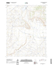 US Topo 7.5-minute map for Buckhorn Reservoir UT