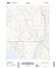 US Topo 7.5-minute map for Bullfrog UT