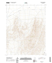 US Topo 7.5-minute map for Burbank Pass UT