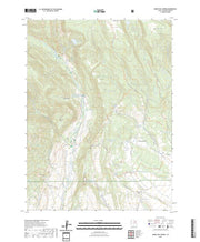 US Topo 7.5-minute map for Burnt Mill Spring UT