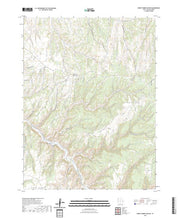 US Topo 7.5-minute map for Burnt Timber Canyon UT