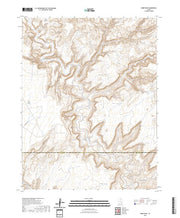 US Topo 7.5-minute map for Burr Point UT