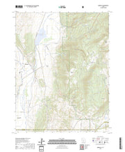 US Topo 7.5-minute map for Burrville UT