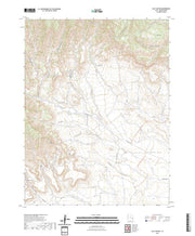 US Topo 7.5-minute map for Calf Canyon UT