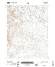 US Topo 7.5-minute map for Castle Dale UT