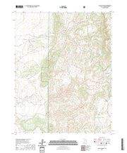 US Topo 7.5-minute map for Casto Canyon UT