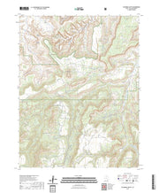 US Topo 7.5-minute map for Cathedral Butte UT