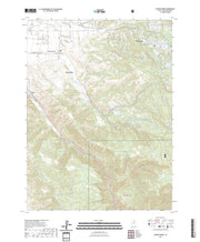 US Topo 7.5-minute map for Center Creek UT