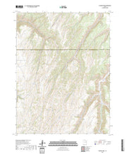 US Topo 7.5-minute map for Chicken Fork UT