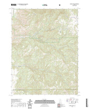 US Topo 7.5-minute map for Chriss Canyon UT