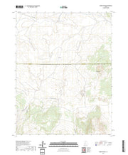 US Topo 7.5-minute map for Cinder Crater UT