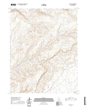 US Topo 7.5-minute map for Clay Hills UT