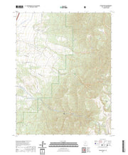 US Topo 7.5-minute map for Coffee Peak UT