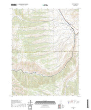 US Topo 7.5-minute map for Colton UT