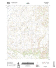 US Topo 7.5-minute map for Cow Flats UT