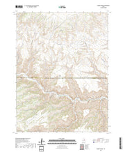 US Topo 7.5-minute map for Cowboy Bench UT