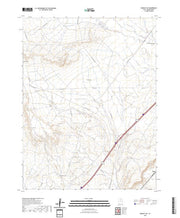 US Topo 7.5-minute map for Danish Flat UT