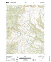 US Topo 7.5-minute map for Danish Knoll UT