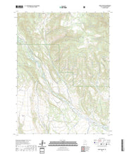 US Topo 7.5-minute map for Dark Canyon UT