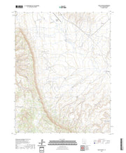 US Topo 7.5-minute map for Dave Canyon UT