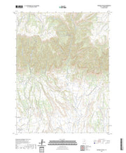 US Topo 7.5-minute map for Deadman Canyon UT