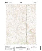 US Topo 7.5-minute map for Death Creek Reservoir UTNV