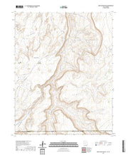 US Topo 7.5-minute map for Deep Canyon South UTAZ