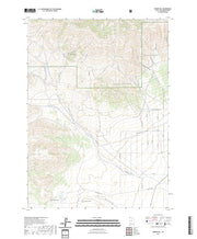 US Topo 7.5-minute map for Dennis Hill UT